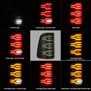 AlphaREX - 640040 | AlphaRex LUXX-Series LED Tail Lights For Ram 1500 (2019-2024) | Black - Image 9