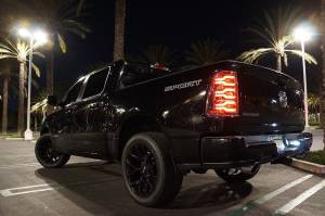 AlphaREX - 640050 | AlphaRex LUXX-Series LED Tail Lights For Ram 1500 (2019-2024) | Black Red - Image 2