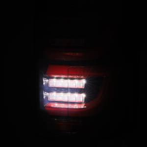 AlphaREX - 652050 | AlphaRex LUXX-Series LED Tail Lights For Ford F150 (2015-2020) | Black Red - Image 6