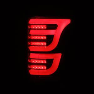 AlphaREX - 652050 | AlphaRex LUXX-Series LED Tail Lights For Ford F150 (2015-2020) | Black Red - Image 3