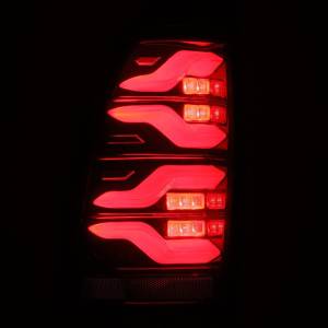 AlphaREX - 680070 | AlphaRex LUXX-Series LED Tail Lights For Toyota Tacoma (2005-2015) | Black-Red - Image 3