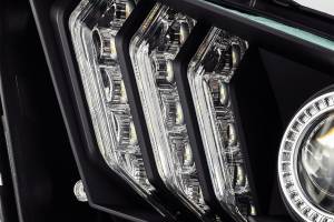 AlphaREX - 880115 | AlphaRex LUXX-Series LED Projector Headlights For Ford Mustang (2010-2012) | Black - Image 3