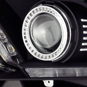 AlphaREX - 880115 | AlphaRex LUXX-Series LED Projector Headlights For Ford Mustang (2010-2012) | Black - Image 2