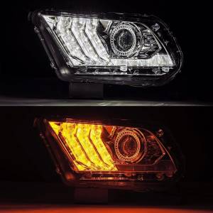 AlphaREX - 880117 | AlphaRex LUXX-Series LED Projector Headlights For Ford Mustang (2010-2012) | Chrome - Image 4