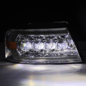 AlphaREX - 880129 | AlphaRex NOVA-Series LED Projector Headlights For Ford F150 (2004-2008) / Lincoln Mark LT (2006-2008) | Chrome - Image 8