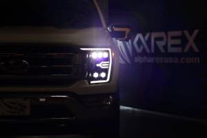 AlphaREX - 880138 | AlphaRex NOVA-Series LED Projector Headlights For Ford F150 (2021-2023) / Ford F150 Raptor (2021-2023) | Alpha-Black - Image 8