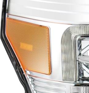 AlphaREX - 880141 | AlphaRex PRO-Series Halogen Projector Headlights For Ford F-250 / F-350 / F-450 / F-550 Super Duty (2011-2016) | Chrome - Image 4