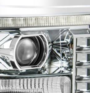 AlphaREX - 880141 | AlphaRex PRO-Series Halogen Projector Headlights For Ford F-250 / F-350 / F-450 / F-550 Super Duty (2011-2016) | Chrome - Image 2