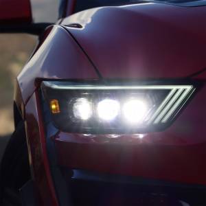 AlphaREX - 880144 | AlphaRex NOVA-Series LED Projector Headlights For Ford Mustang (2015-2017) / Mustang Shelby GT350/GT500 (2018-2020) | Black - Image 6