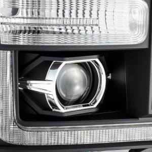 AlphaREX - 880146 | AlphaRex LUXX-Series LED Projector Headlights For Ford F-250 / F-350 / F-450 / F-550 Super Duty (2011-2016) | Black - Image 2