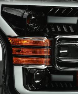 AlphaREX - 880158 | AlphaRex PRO-Series Halogen Projector Headlights For Ford F-150 (2015-2017) | Jet Black - Image 2
