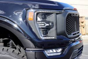 AlphaREX - 880169 | AlphaRex LUXX-Series LED Projector Headlights For Ford F-150 (2021-2023) / Ford F-150 Raptor (2021-2023) | Alpha-Black - Image 5
