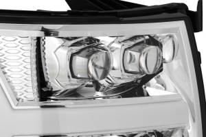 AlphaREX - 880207 | AlphaRex NOVA-Series LED Projector Headlights For Chevrolet Silverado 1500 / 2500 HD / 3500 HD (2007-2013) | Chrome - Image 8
