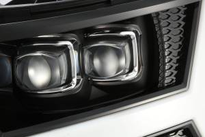 AlphaREX - 880208 | AlphaRex NOVA-Series LED Projector Headlights For Chevrolet Silverado 1500 / 2500 HD / 3500 HD (2007-2013) | Jet Black - Image 8