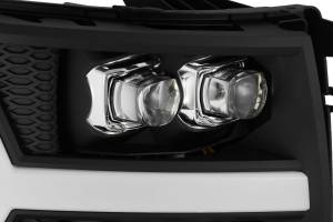 AlphaREX - 880209 | AlphaRex NOVA-Series LED Projector Headlights For Chevrolet Silverado 1500 / 2500 HD / 3500 HD (2007-2013) | Black - Image 8