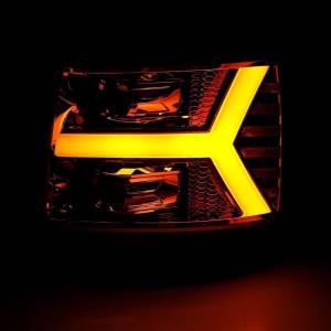 AlphaREX - 880222 | AlphaRex LUXX-Series LED Projector Headlights For Chevrolet Silverado 1500 / 2500 HD / 3500 HD (2007-2013) | Chrome - Image 5