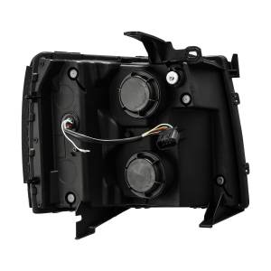 AlphaREX - 880223 | AlphaRex LUXX-Series LED Projector Headlights For Chevrolet Silverado 1500 / 2500 HD / 3500 HD (2007-2013) | Jet Black - Image 7
