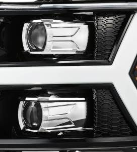 AlphaREX - 880223 | AlphaRex LUXX-Series LED Projector Headlights For Chevrolet Silverado 1500 / 2500 HD / 3500 HD (2007-2013) | Jet Black - Image 4