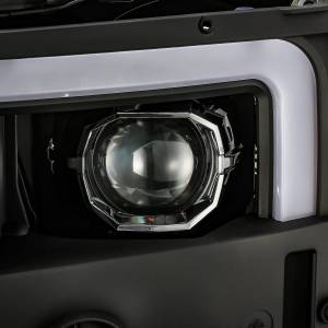AlphaREX - 880224 | AlphaRex PRO-Series Halogen Projector Headlights For Chevrolet Silverado 2500 HD / 3500 HD (2015-2019) | Black - Image 8