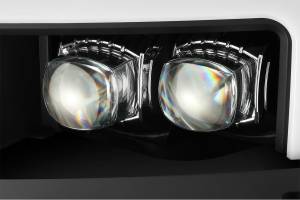 AlphaREX - 880227 | AlphaRex MK II NOVA-Series LED Projector Headlights For Chevrolet Silverado 2500 HD / 3500 HD (2015-2019) | Black - Image 13
