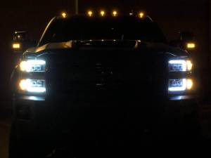 AlphaREX - 880227 | AlphaRex MK II NOVA-Series LED Projector Headlights For Chevrolet Silverado 2500 HD / 3500 HD (2015-2019) | Black - Image 8
