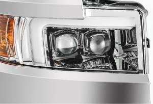 AlphaREX - 880228 | AlphaRex MK II NOVA-Series LED Projector Headlights For Chevrolet Silverado 2500 HD / 3500 HD (2015-2019) | Chrome - Image 11