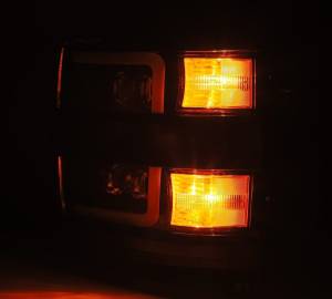 AlphaREX - 880228 | AlphaRex MK II NOVA-Series LED Projector Headlights For Chevrolet Silverado 2500 HD / 3500 HD (2015-2019) | Chrome - Image 7