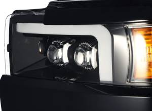 AlphaREX - 880229 | AlphaRex MK II NOVA-Series LED Projector Headlights For Chevrolet Silverado 2500 HD / 3500 HD (2015-2019) | Jet Black - Image 12