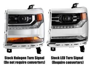 AlphaREX - 880237 | AlphaRex NOVA-Series LED Projector Headlights Chevrolet Silverado 1500 (2016-2018) | Black - Image 8