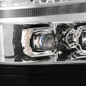 AlphaREX - 880238 | AlphaRex NOVA-Series LED Projector Headlights Chevrolet Silverado 1500 (2016-2018) | Chrome - Image 9