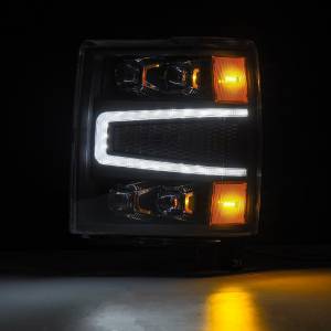 AlphaREX - 880239 | AlphaRex NOVA-Series LED Projector Headlights Chevrolet Silverado (2014-2015) | Black - Image 6