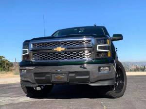 AlphaREX - 880242 | AlphaRex LUXX-Series LED Projector Headlights Chevrolet Silverado (2014-2015) | Black - Image 2