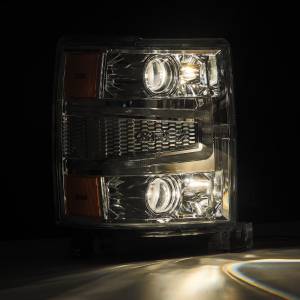 AlphaREX - 880246 | AlphaRex PRO-Series Halogen Projector Headlights Chevrolet Silverado (2014-2015) | Chrome - Image 5