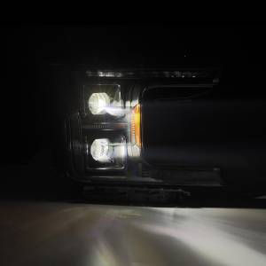 AlphaREX - 880250 | AlphaRex (MK II 14th Gen Style) LUXX-Series LED Projector Headlights For Ford F150 (2018-2020) | Black - Image 4