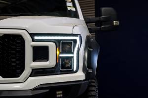 AlphaREX - 880251 | AlphaRex (MK II 14th Gen Style) LUXX-Series LED Projector Headlights For Ford F150 (2018-2020) | Alpha-Black - Image 15