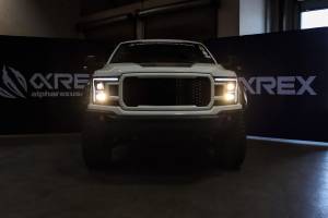 AlphaREX - 880252 | AlphaRex (MK II 14th Gen Style) PRO-Series Halogen Projector Headlights For Ford F150 (2018-2020) | Black - Image 11