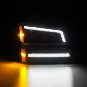 AlphaREX - 880254 | AlphaRex NOVA-Series LED Projector Headlights Chevrolet Silverado (2003-2006) / Avalanche (2002-2006 Without Body Cladding) | Alpha-Black - Image 6