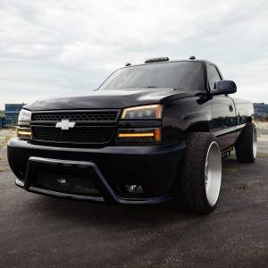 AlphaREX - 880254 | AlphaRex NOVA-Series LED Projector Headlights Chevrolet Silverado (2003-2006) / Avalanche (2002-2006 Without Body Cladding) | Alpha-Black - Image 2
