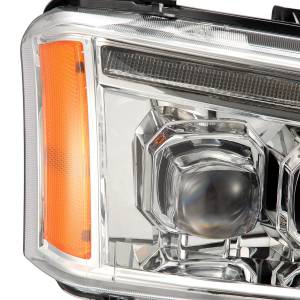 AlphaREX - 880255 | AlphaRex NOVA-Series LED Projector Headlights Chevrolet Silverado (2003-2006) / Avalanche (2002-2006 Without Body Cladding) | Chrome - Image 8