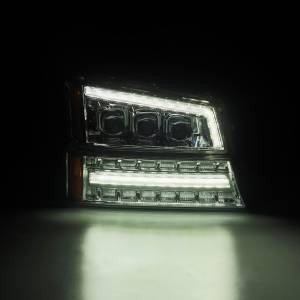 AlphaREX - 880255 | AlphaRex NOVA-Series LED Projector Headlights Chevrolet Silverado (2003-2006) / Avalanche (2002-2006 Without Body Cladding) | Chrome - Image 4