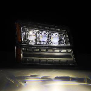 AlphaREX - 880255 | AlphaRex NOVA-Series LED Projector Headlights Chevrolet Silverado (2003-2006) / Avalanche (2002-2006 Without Body Cladding) | Chrome - Image 5