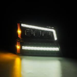 AlphaREX - 880256 | AlphaRex NOVA-Series LED Projector Headlights Chevrolet Silverado (2003-2006) / Avalanche (2002-2006 Without Body Cladding) | Black - Image 6
