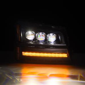 AlphaREX - 880256 | AlphaRex NOVA-Series LED Projector Headlights Chevrolet Silverado (2003-2006) / Avalanche (2002-2006 Without Body Cladding) | Black - Image 4