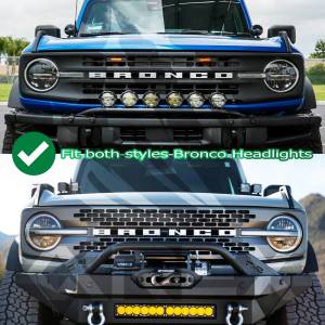 AlphaREX - 880260 | AlphaRex NOVA-Series LED Projector Headlights For Ford Bronco / Bronco Raptor | Black - Image 23