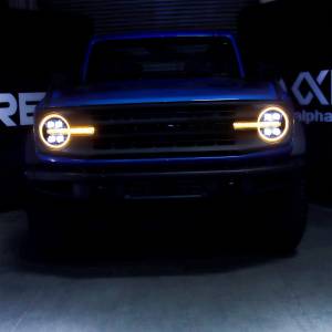 AlphaREX - 880260 | AlphaRex NOVA-Series LED Projector Headlights For Ford Bronco / Bronco Raptor | Black - Image 11
