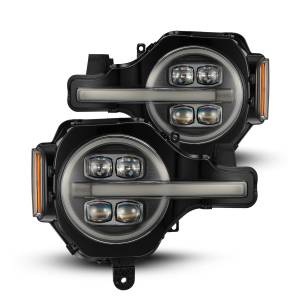 880260 | AlphaRex NOVA-Series LED Projector Headlights For Ford Bronco / Bronco Raptor | Black