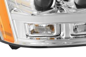 AlphaREX - 880296 | AlphaRex LUXX-Series LED Projector Headlights Chevrolet Tahoe & Suburban (2007-2014) / Avalanche (2007-2013) | Chrome - Image 8