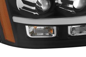 AlphaREX - 880297 | AlphaRex MK II PRO-Series Halogen Projector Headlights Chevrolet Tahoe & Suburban (2007-2014) / Avalanche (2007-2013) | Black - Image 8