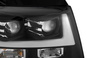 AlphaREX - 880297 | AlphaRex MK II PRO-Series Halogen Projector Headlights Chevrolet Tahoe & Suburban (2007-2014) / Avalanche (2007-2013) | Black - Image 7