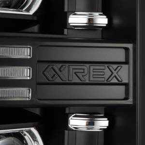 AlphaREX - 880308 | AlphaRex PRO-Series Halogen Projector Headlights For Ford F-250, F-350, F-450, F-550 Super Duty / Excursion (2008-2010) | Black - Image 5